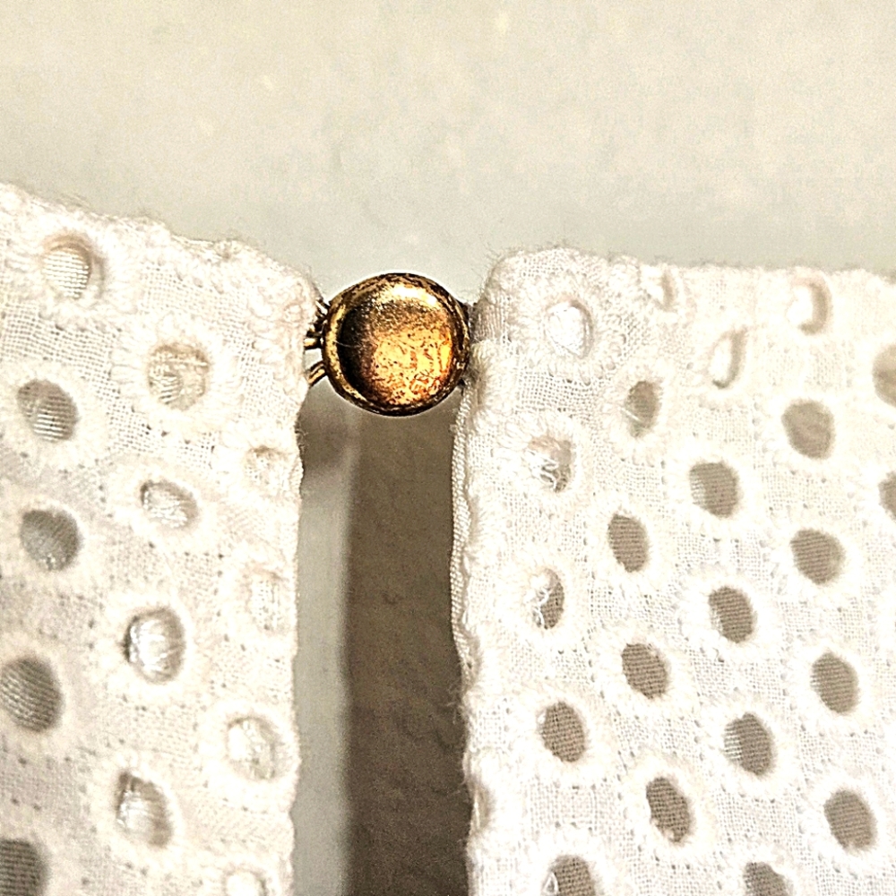 J. Crew White Eyelet Midi Dress - Picture 6 of 7